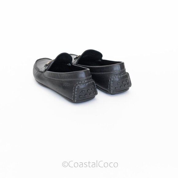 ECCO Men's Black Leather Loafer US 11/EU 45 Moccasin Classic Office Dress Shoes - Picture 5 of 10
